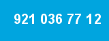 921 036 77 12 921 036 77 12
